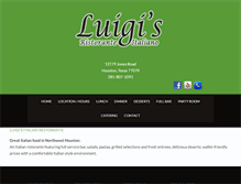 Tablet Screenshot of luigisonjones.com